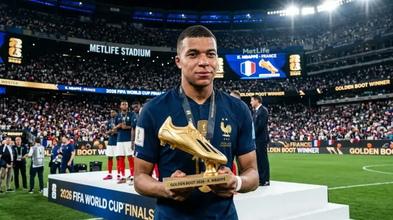 Mbappé Aranycipő 2026 – All-Time Rekord Egy Negyedik Helyezett Csapatban